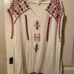 Roper dress shirt with embroidery, size XL